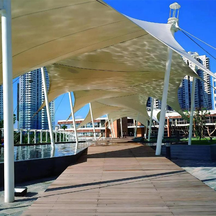 谷城县膜结构景观棚