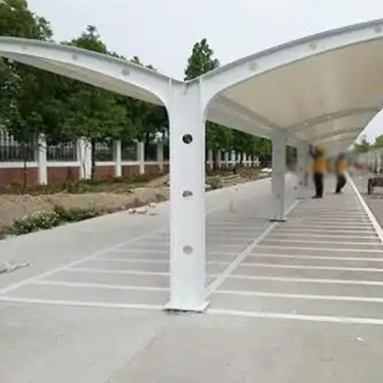 谷城县膜结构电动车棚