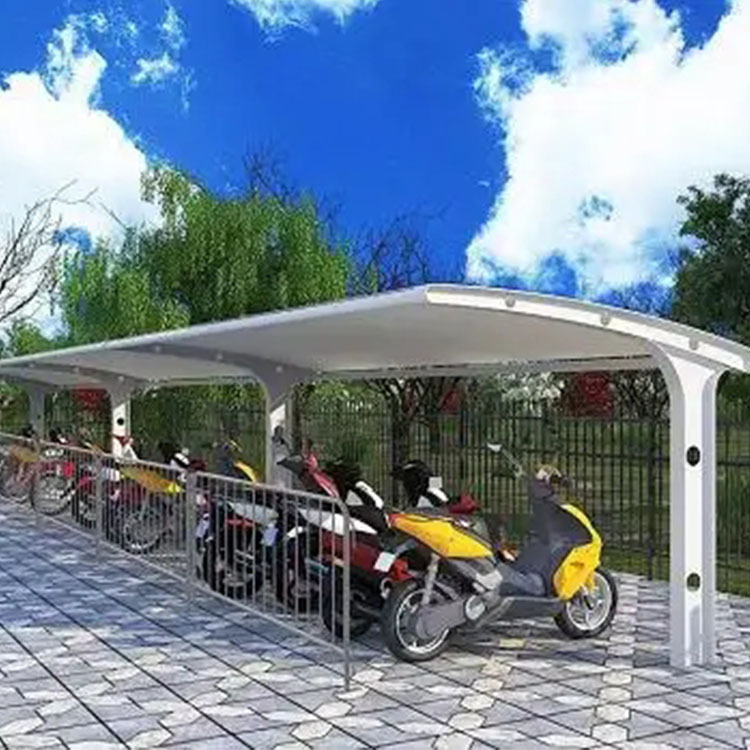 谷城县膜结构电动车棚